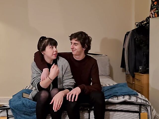 Oliver & April - Kinky couple's amateur BDSM video