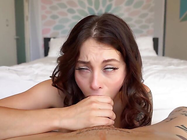 Tattooed anal lovers Maddy May and Owen Gray