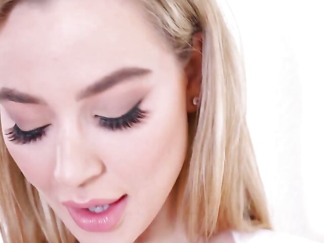 Blake Blossom - Blonde with big wet tits goes at it