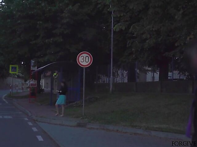 Nasty girl gets tricked into van fuck with the preacher