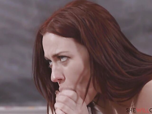 Redheaded MILF teacher Jessica Ryan gets boned