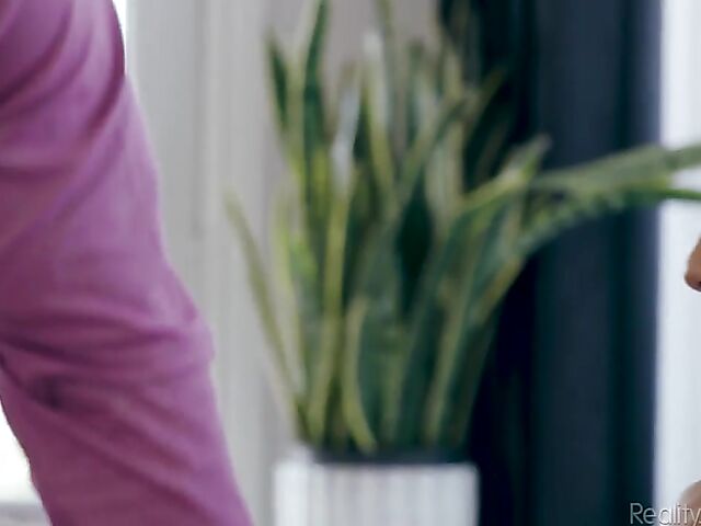 April Olsen - Small boobs babe in boots gets banged