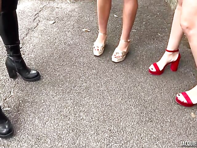 French threesome with dirty girls Anita and Alice