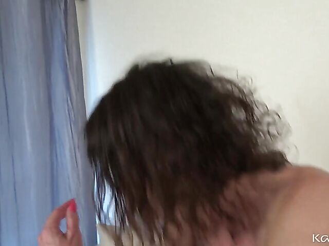 Mimi Love - Eager MILF fingering her shaved cunt