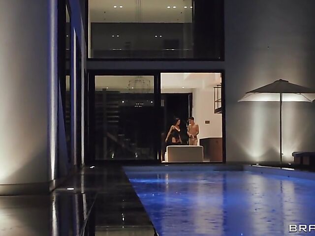 Big tit asian lingerie fuck after dark featuring Rae Lil Black