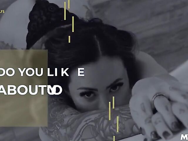 Tattooed big tit MILF Lily Lane fucks like a champ!