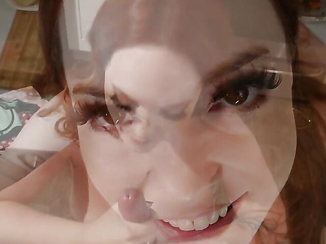 Summer Hart - Cooking redhead MILF POV in the kitchen