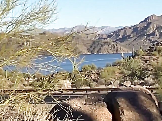 Slow motion cum swallow outdoors with busty hiker Wifey