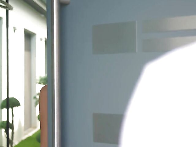 Sensual foot massage and pussy penetration with stunning Simon Kitty