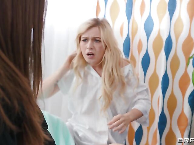 Elena Koshka & Aria Taylor - Cheating lesbian in bed with her new hot lover