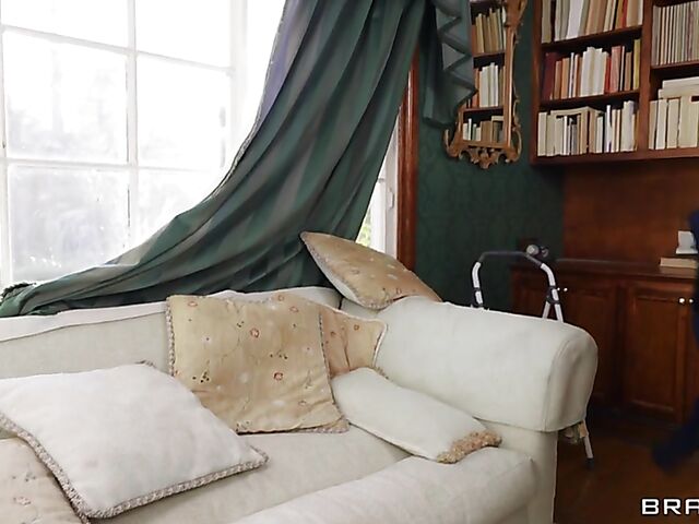 Angel Youngs - Big black cock and big natural tits