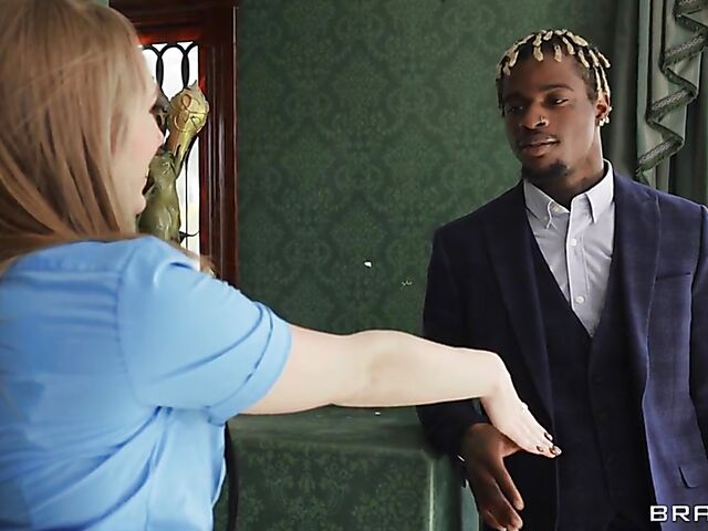 Angel Youngs - Big black cock and big natural tits