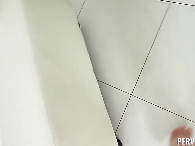 Julia Robbie is your blonde stepmom with nice natural tits