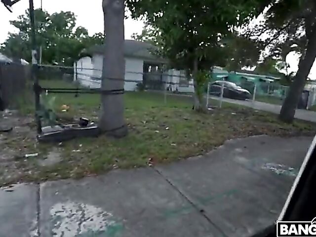 Kimberly Love - Black and latina fuck in a van