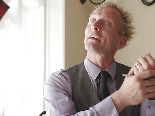 Old and young Christmas fuck with skinny schoolgirl Liz Jordan