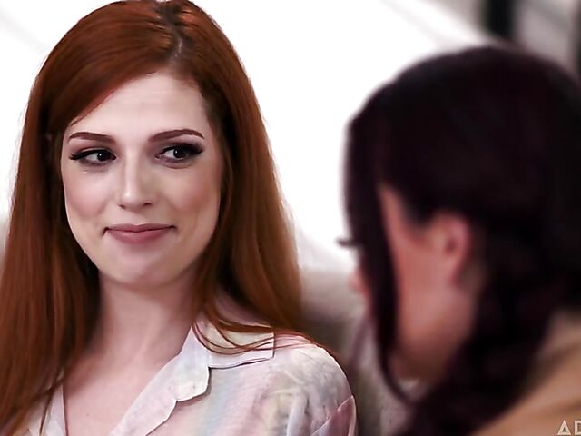 Sabina Rouge & Scarlett Mae - Lesbian caught masturbating