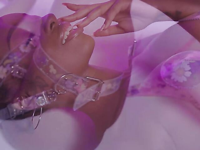 Sabrea Phenix - Tattooed ebony solo for Playboy