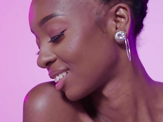 Sabrea Phenix - Tattooed ebony solo for Playboy