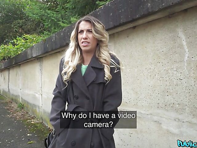 POV sex for money in panties and pantyhose with skinny Megane Lopez