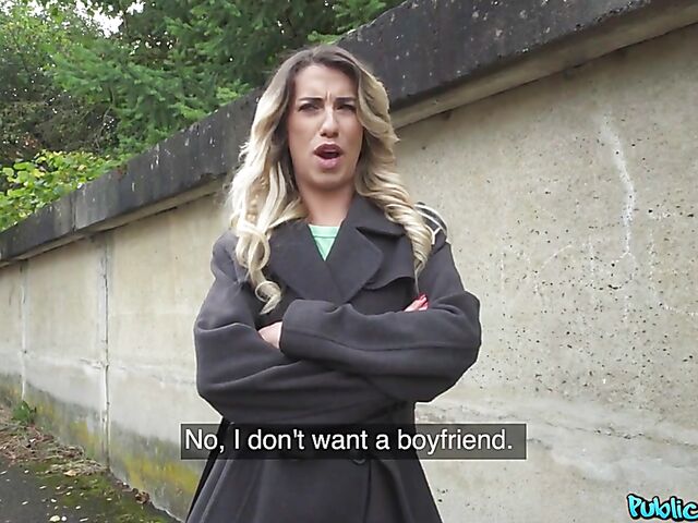 POV sex for money in panties and pantyhose with skinny Megane Lopez