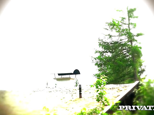 Zaawaadi's tight black pussy fucked outdoors