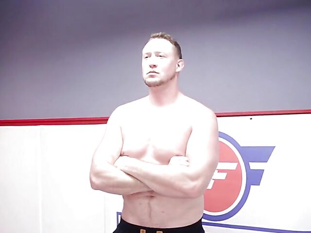 Wrestling sex with Helena Locke and Pierce Paris who fight and fuck each other