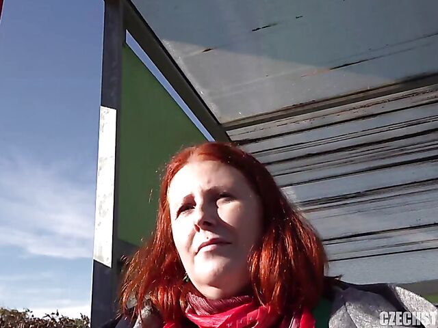 Bus public tits flashing and blowjob with cash-hungry milfs