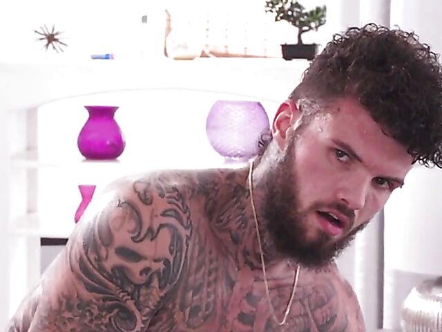 Small titty Minxx Marley gets fucked in her first MMF bisexual threesome