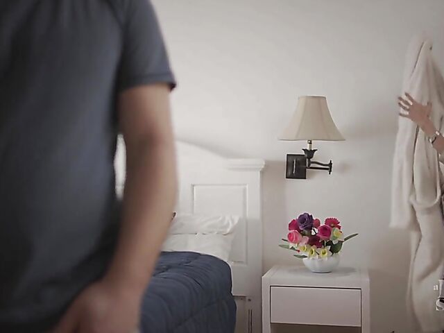 Slim MILF brunette Shay Sights takes a cock like a pro in POV