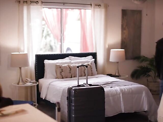 Nicole Doshi gets her shaved asian pussy fucked and fingered by Tommy Pistol