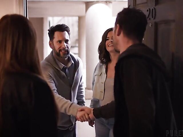 Nicole Doshi gets her shaved asian pussy fucked and fingered by Tommy Pistol