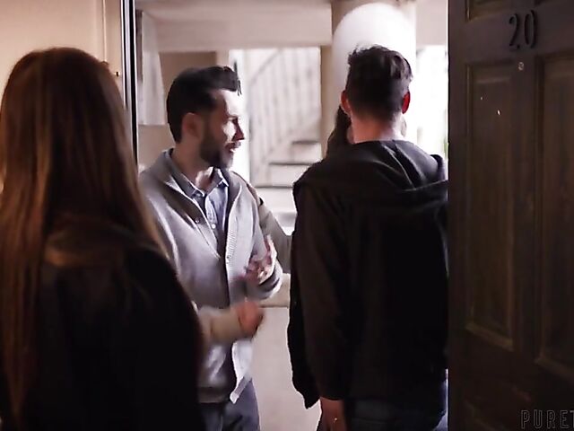 Nicole Doshi gets her shaved asian pussy fucked and fingered by Tommy Pistol