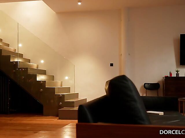 Hot threesome in lingerie with Alice Martin and Carollina Cherry