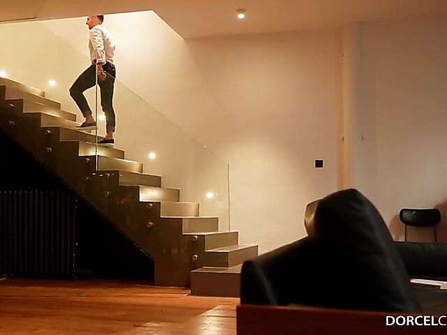 Hot threesome in lingerie with Alice Martin and Carollina Cherry