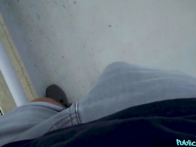 Public pick up and POV sex with Irina Cage