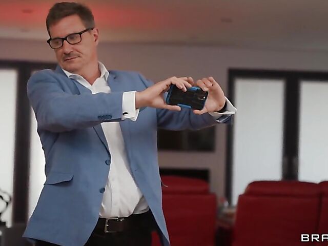 Danny D loves her big boobs, and Ema Karter loves his big cock. It's a match!