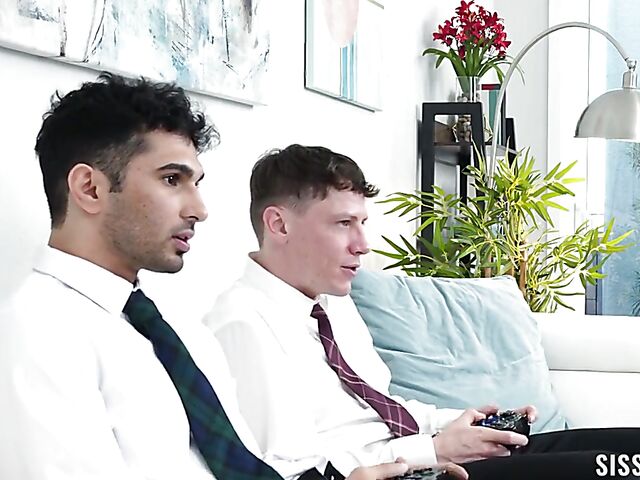 Chloe Rose & Fiona Frost - Group sex with nasty schoolgirls