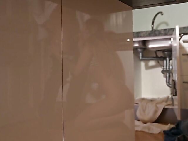 Horny female plumber Ria Sunn gets ass fucked