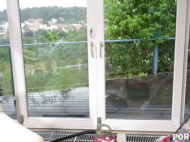 Two cocks same time for tattooed cleaning girl Eden Ivy