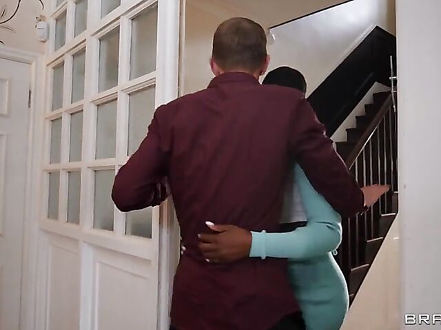 Danny D uses his big white cock on Zaawaadi and Miss Alice Wild in an interracial threesome