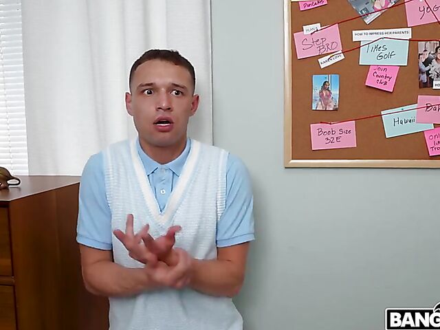 Tattoo-covered XWife Karen makes her dirty neighbor happy with her big tits and big ass