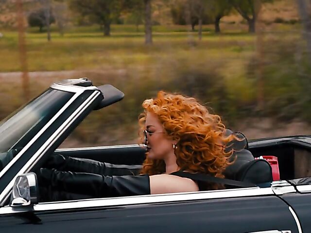 Redhead dildo lover Emma Magnolia doing herself