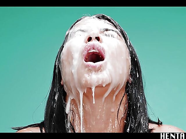 Hentai tentacle fantasy with cum filled pornstar Lady Dee