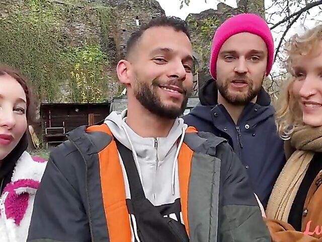 Esluna & Marvin, Roman & Serafina - Sexy foursome couples won't forget