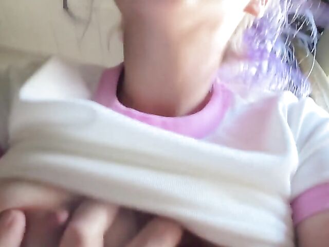 Charli O - Bespectacled busty teen POV style