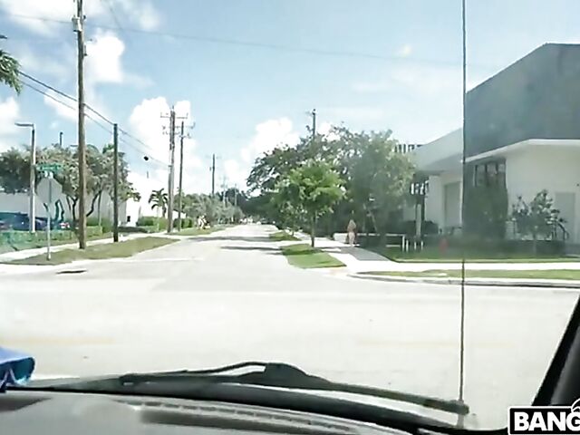 Blonde interracial anal in a van with sporty Anna Kovachenko