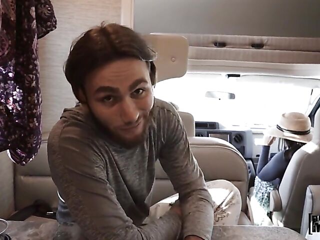 Lila Love - Girl in panties POV fuck in the motorhome