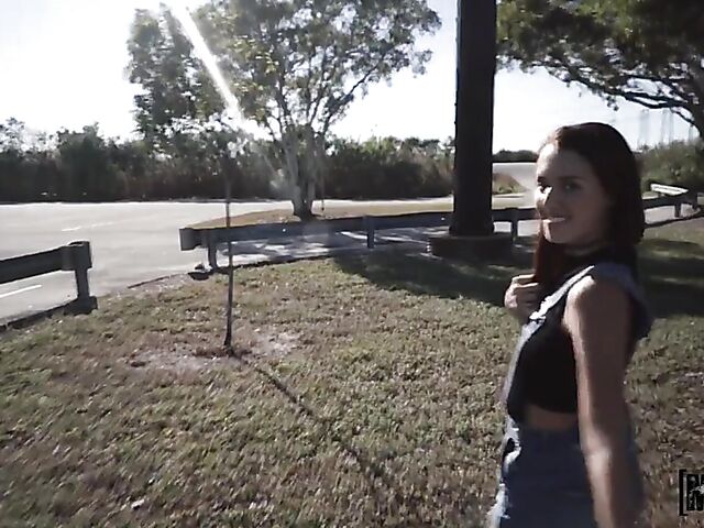 Lila Love - Girl in panties POV fuck in the motorhome