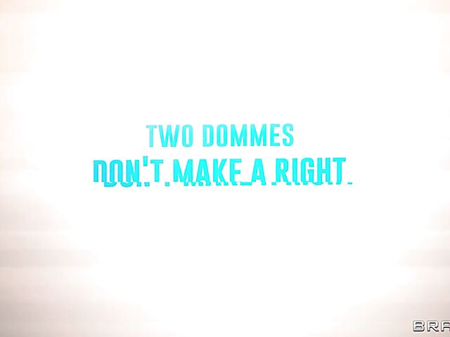 Hot and Mean lesbian strapon scene with Keira Croft and Megan Maiden