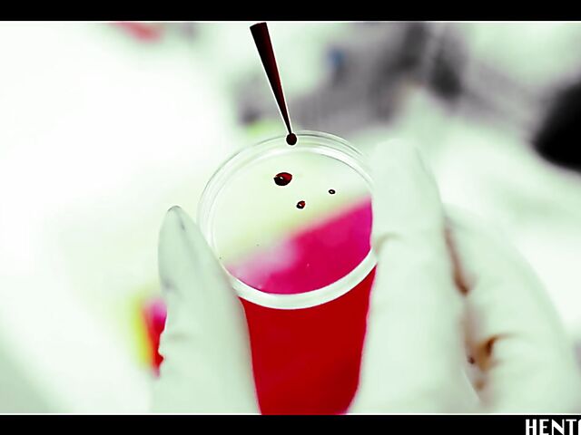 Alien sex with helpless Haneen who gets her shaved pussy filled